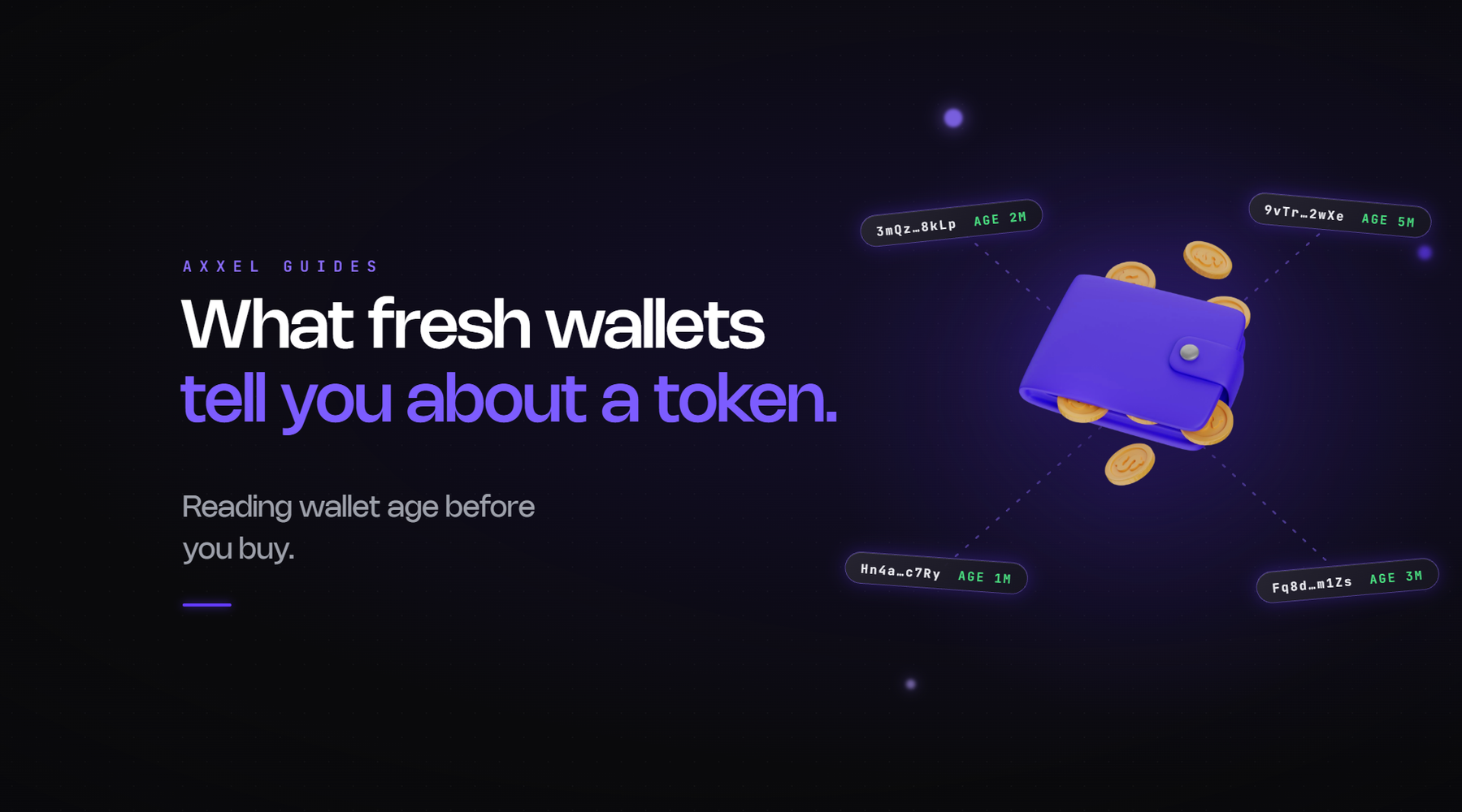 Guide to interpreting fresh wallets on memecoin holder lists