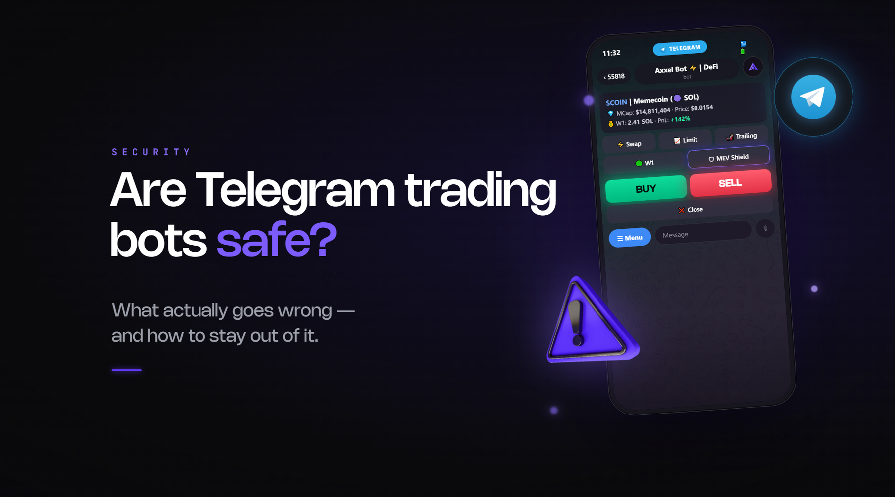 Guide to whether Telegram trading bots are safe and what risks to check