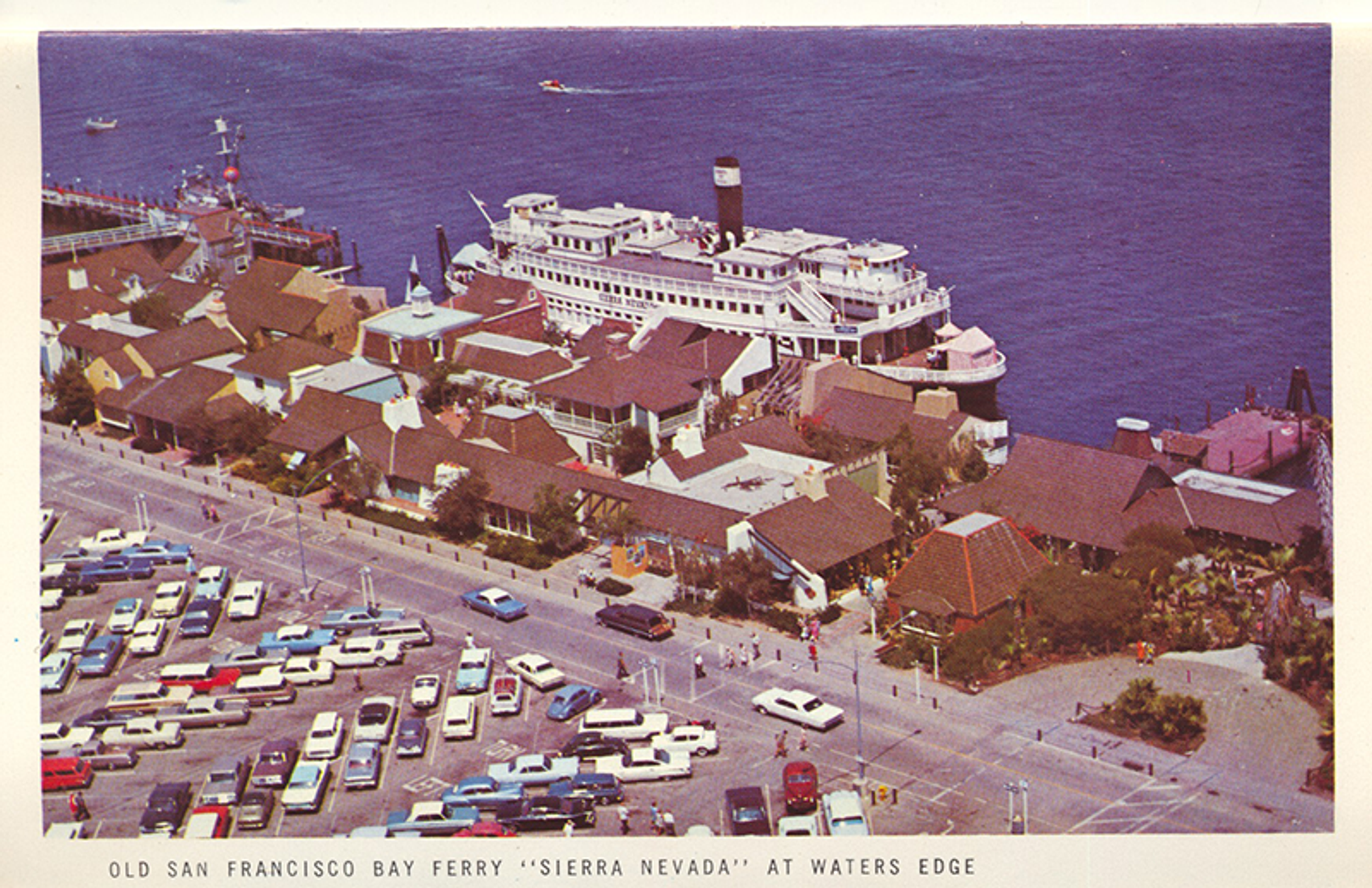 Sierra Nevada ferry, Circa 1970.