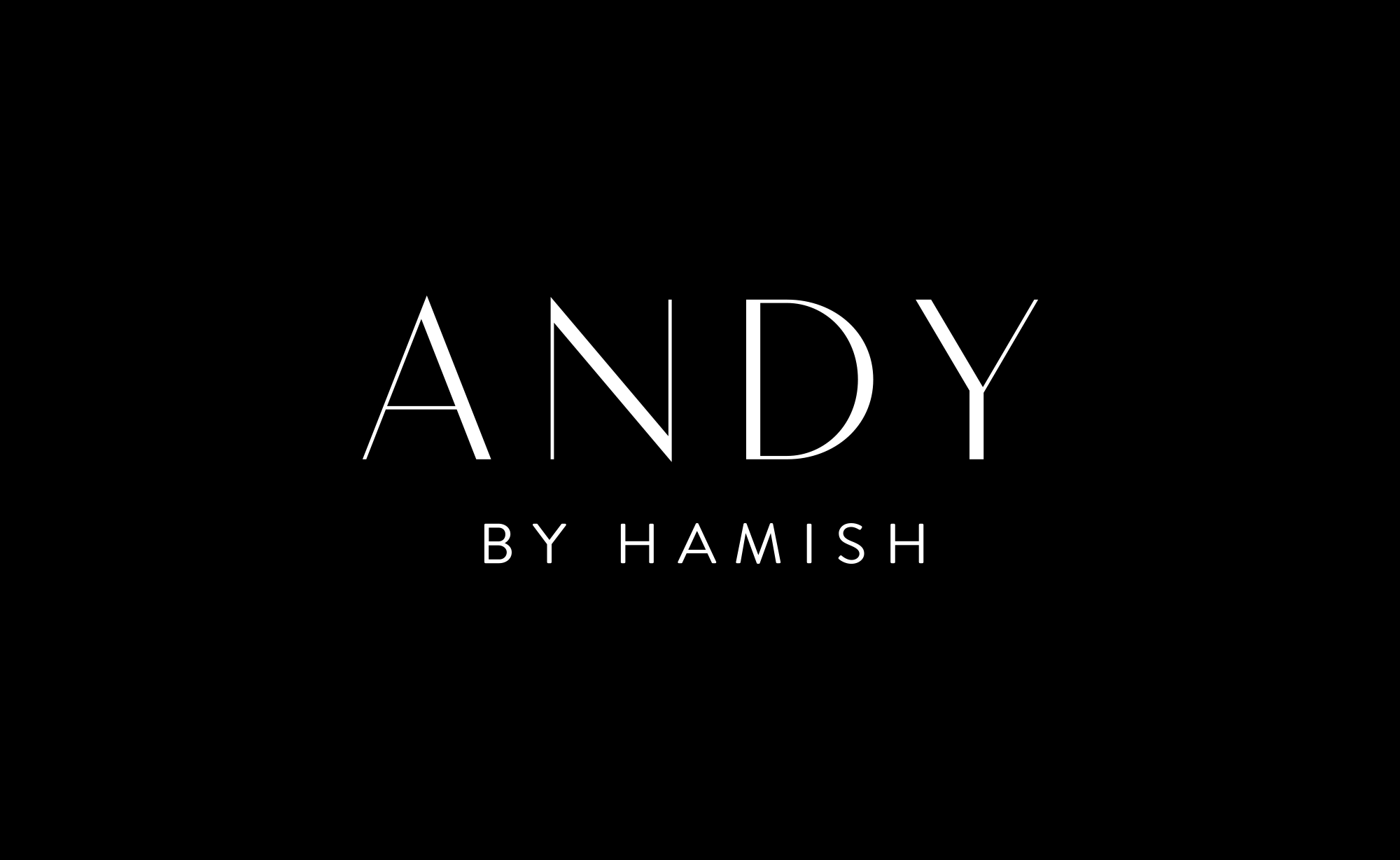Andy by Hamish Date Of Birth Design Branding