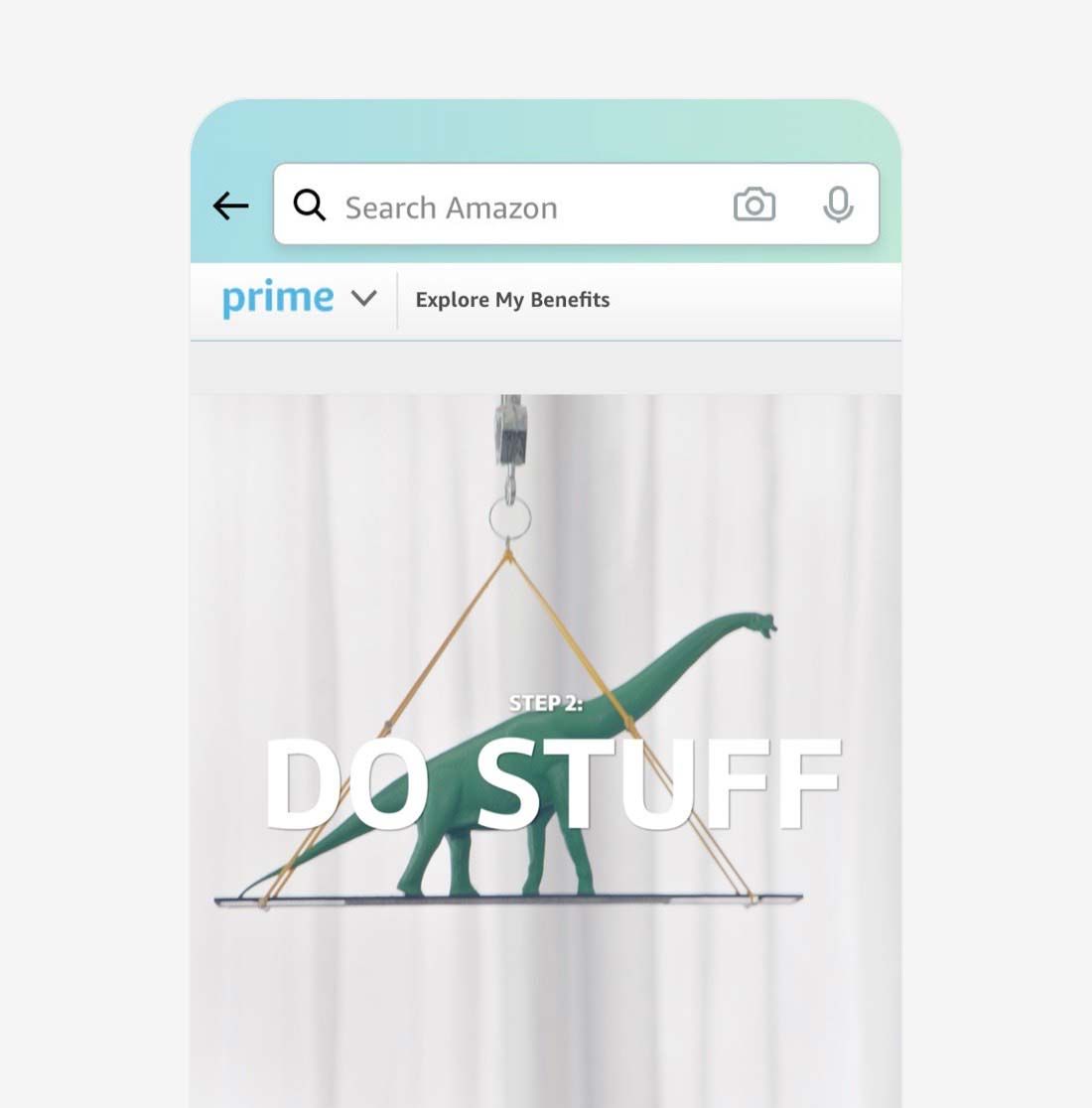 Screen shot showing an Instant Pot ad on Amazon that says, "Do stuff."