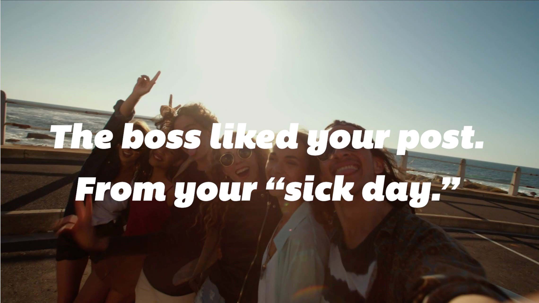 Click to watch the "sick day" video.