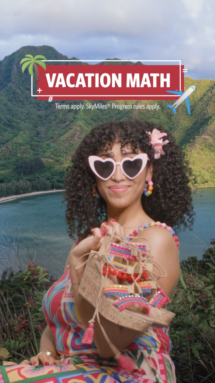 Click to play the Vacation Math "Sandals" spot.
