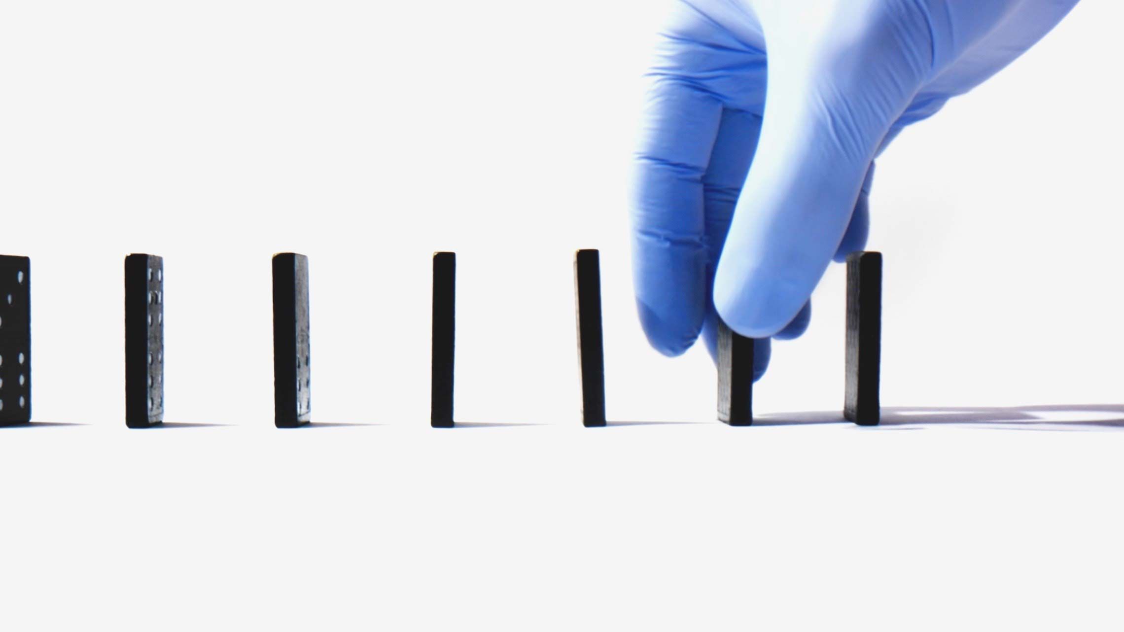 Click to view the Six Feet Saves "dominoes" video.