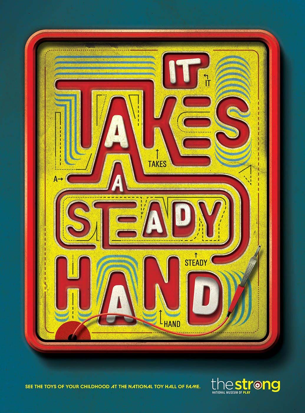 "It Takes a Steady Hand" Operation Poster