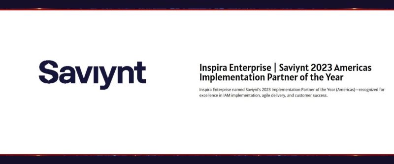 Saviynt Implementation Partner of the Year Award 2023