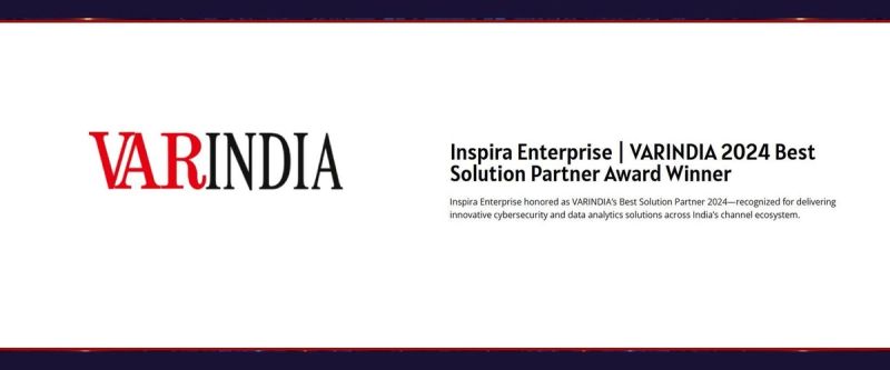 VARINDIA 2024 Award in the Category of Best Solution Partner