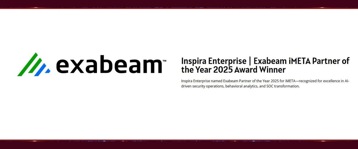 Exabeam 2025 Partner of the Year IMETA
