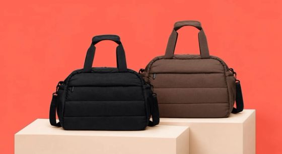 Bolsa Fitness Puffer preta