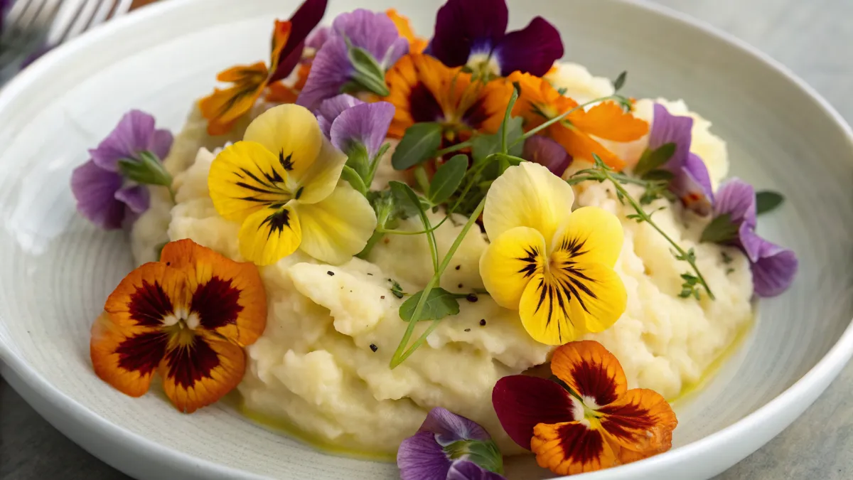 Heerlijke Bloembollen met Aardappelpuree