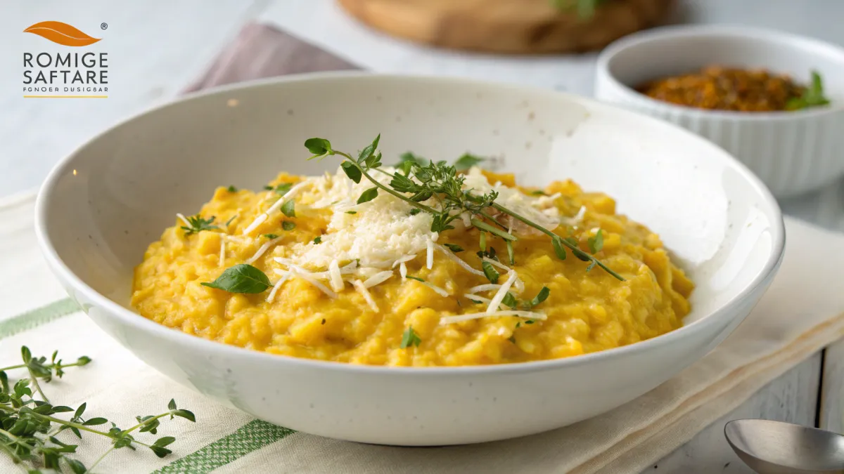 Romige Saffraan Risotto