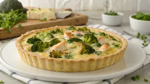 Heerlijke Quiche met Broccoli en Kip