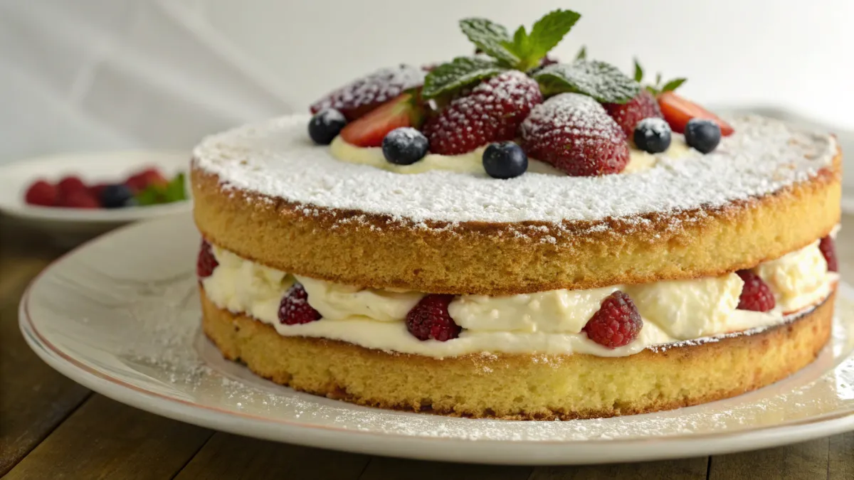 Fijne Tres Leches Cake met Crèmeux