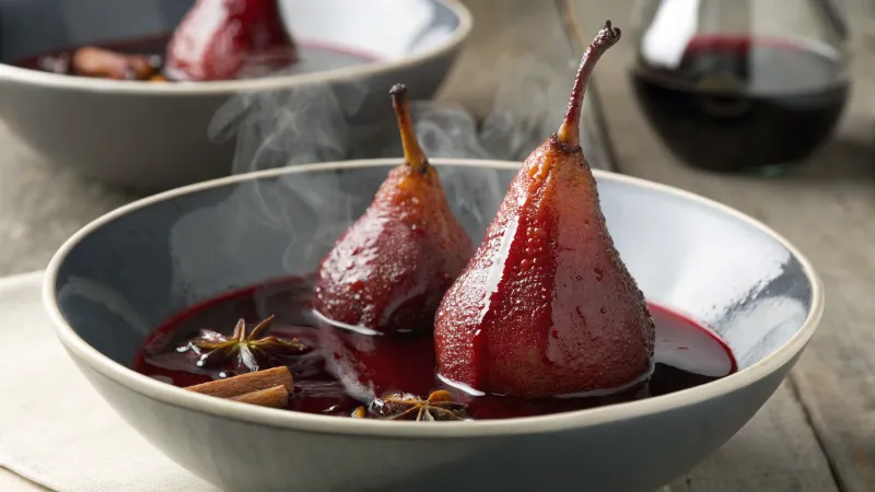 Stoofperen in Rode Wijn – Zoet en Aromatisch Wintergerecht