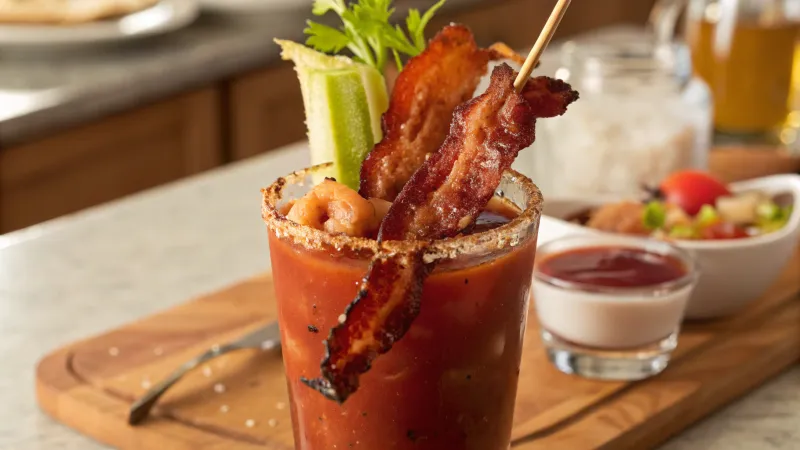 Rokerige Bacon Bloody Mary