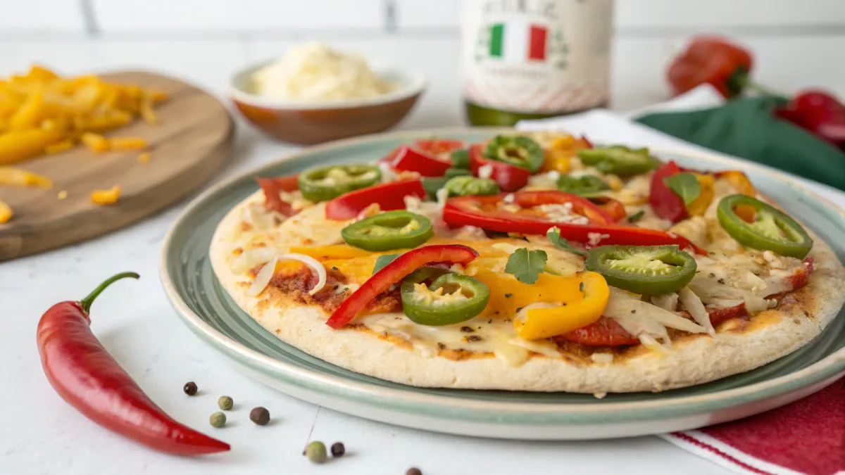 Heerlijke Mexicaanse Pizza