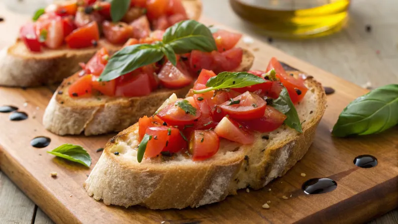 Heerlijke Bruschetta met Tomaat en Basilicum