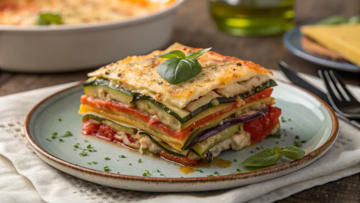 Heerlijke Vegetarische Groentelasagne