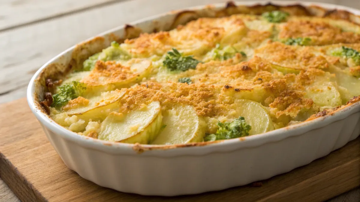 Romige Aardappelgratin met Knapperige Bovenlaag