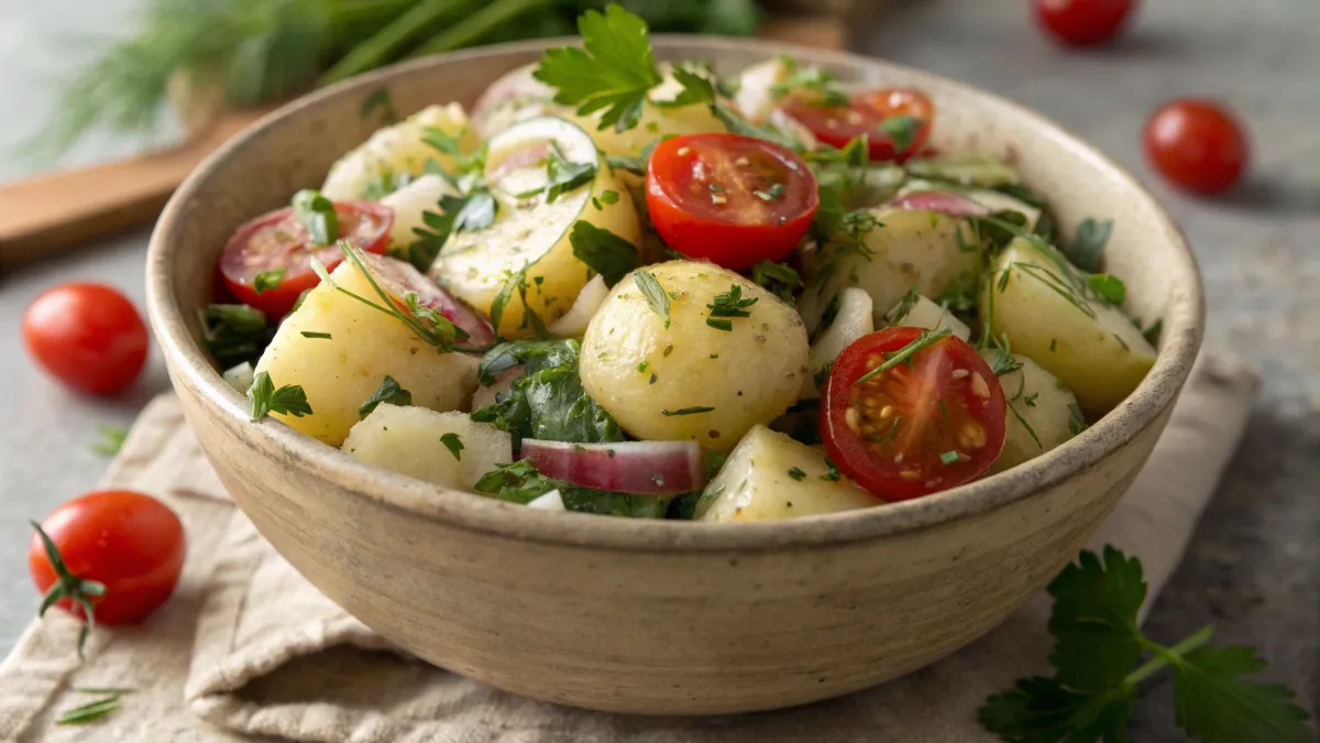 Frisse Aardappelsalade voor de Lente