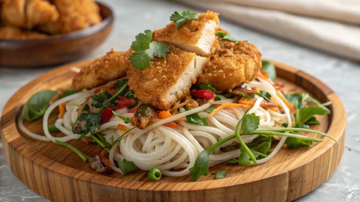 Bai Bun met Knapperige Kip