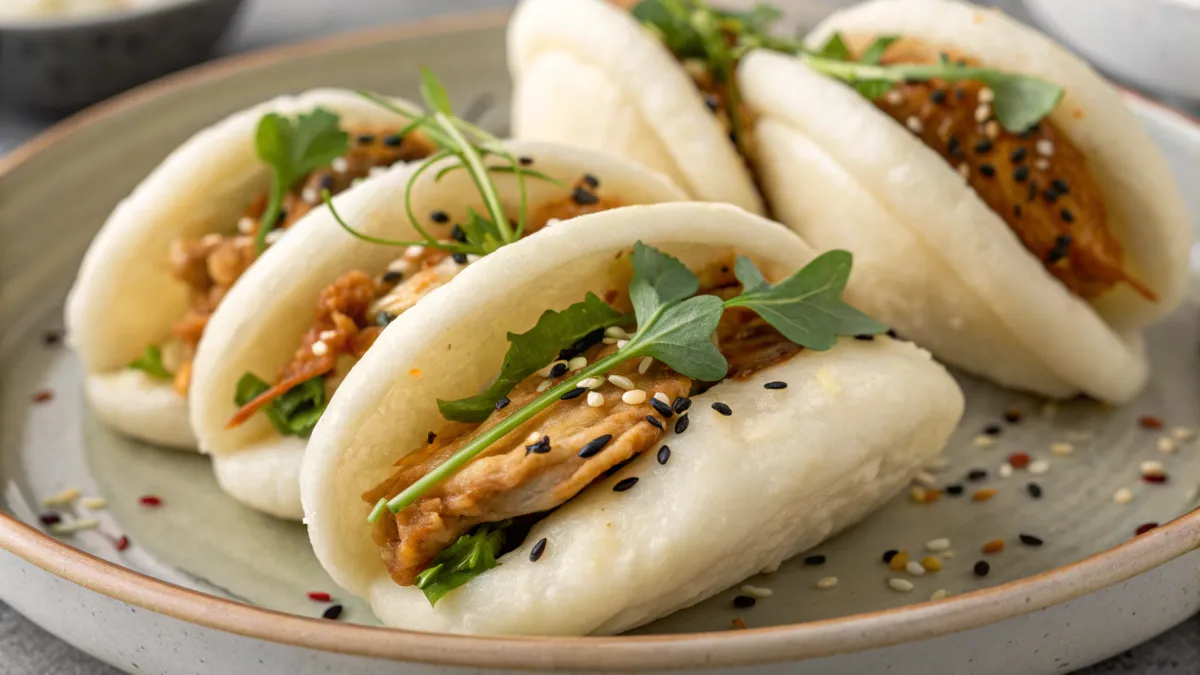 Heerlijke Bao Buns met Kip