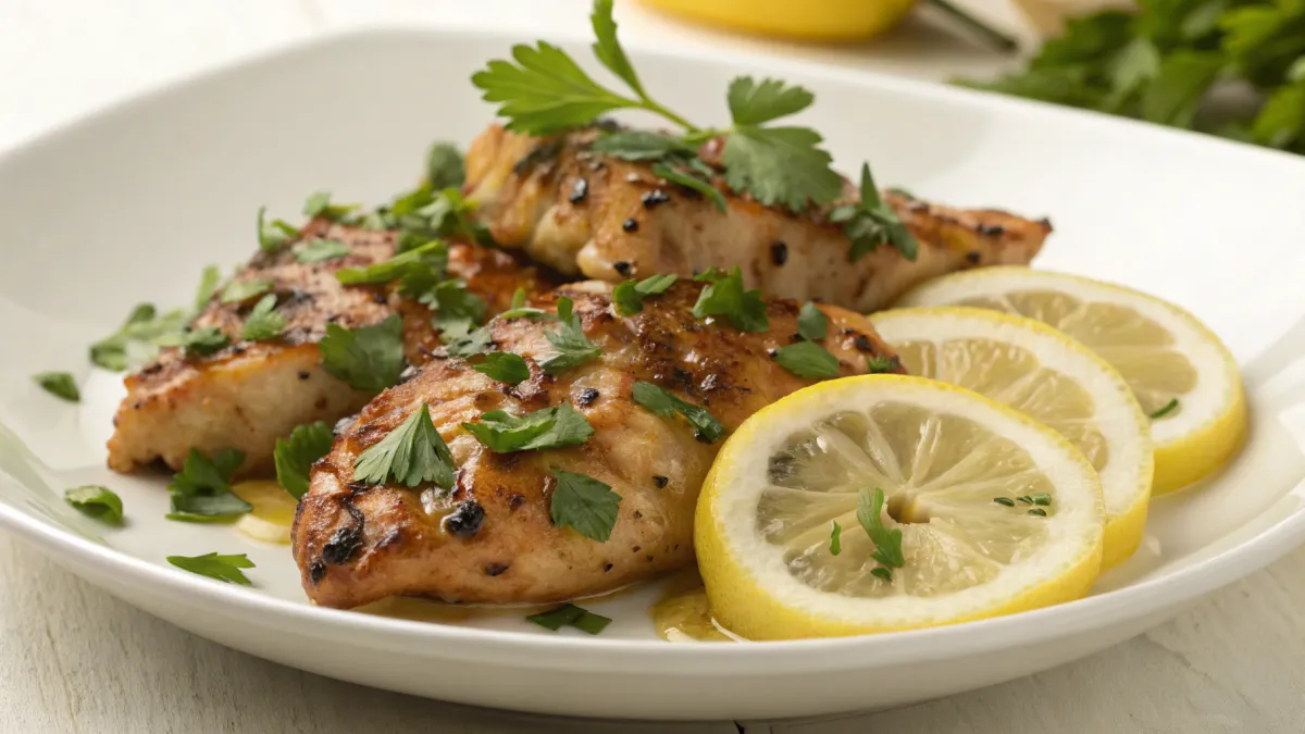 Koreaanse limoen gemarineerde kip