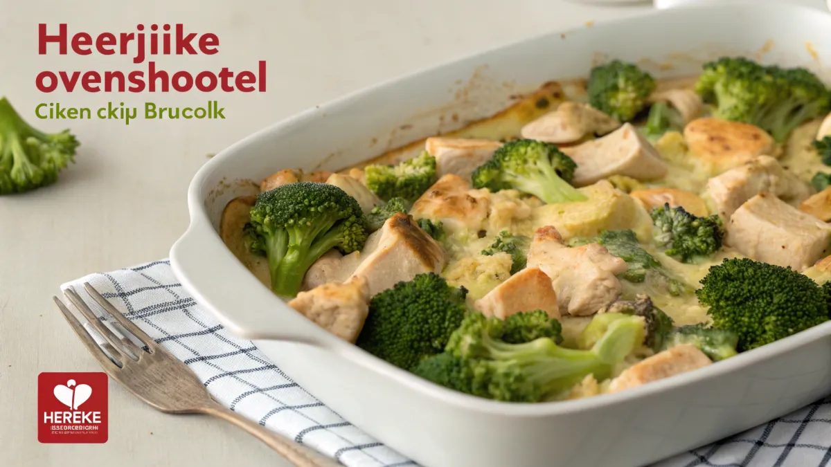 Heerlijke Ovenschotel met Kip en Broccoli