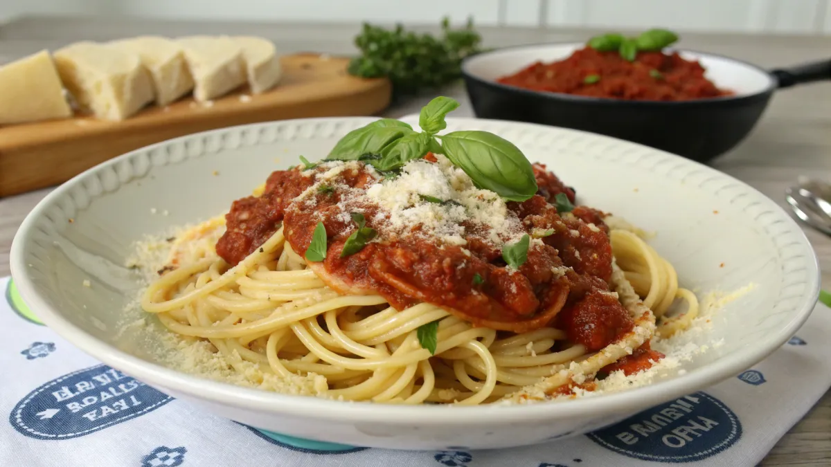 Heerlijke Pasta met Rode Saus