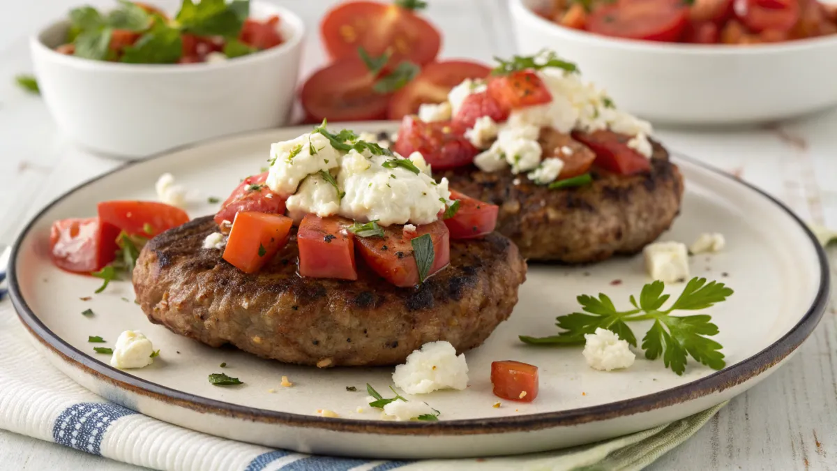 Heerlijke Bifteki met Feta