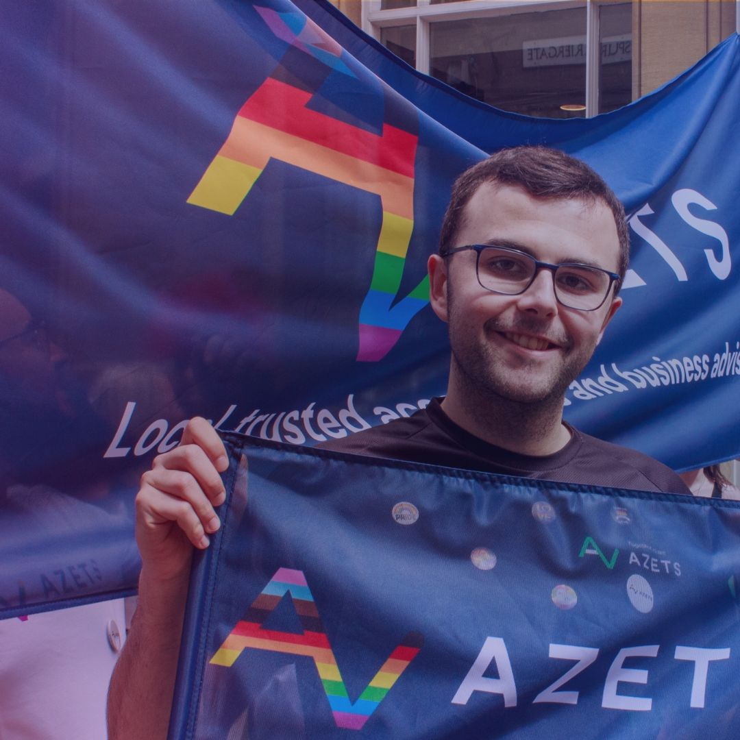 photo of adam at pride