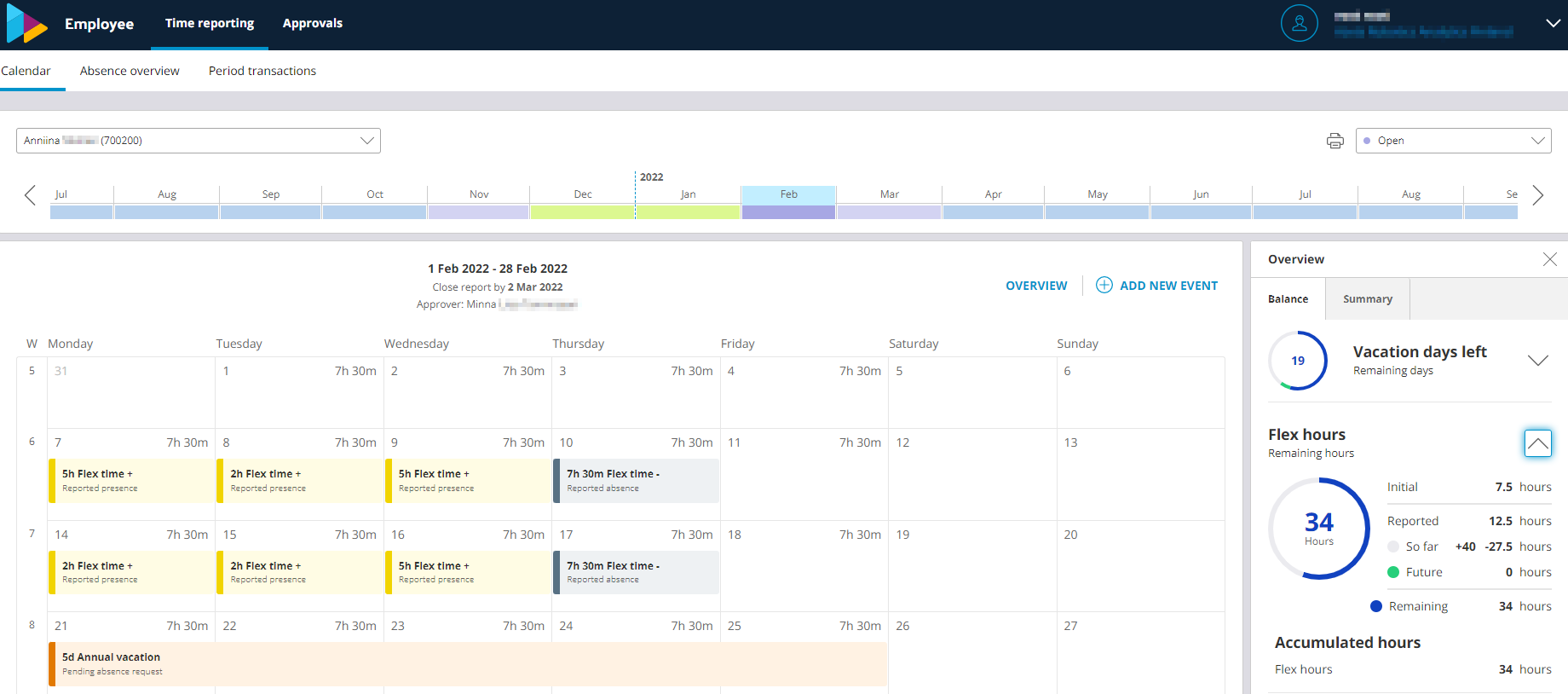 Tidsrapportering i Norden med Azets Employee