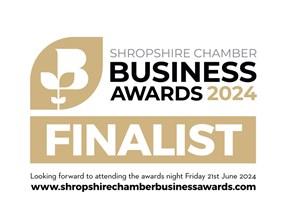 Finalist image for the shropshire chamber business awards 2024