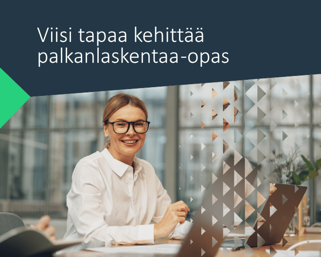 5 tapaa kehittää palkanlaskentaa oppaan kansi