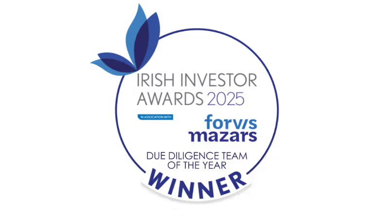 irish investor awards 2025 winners logo