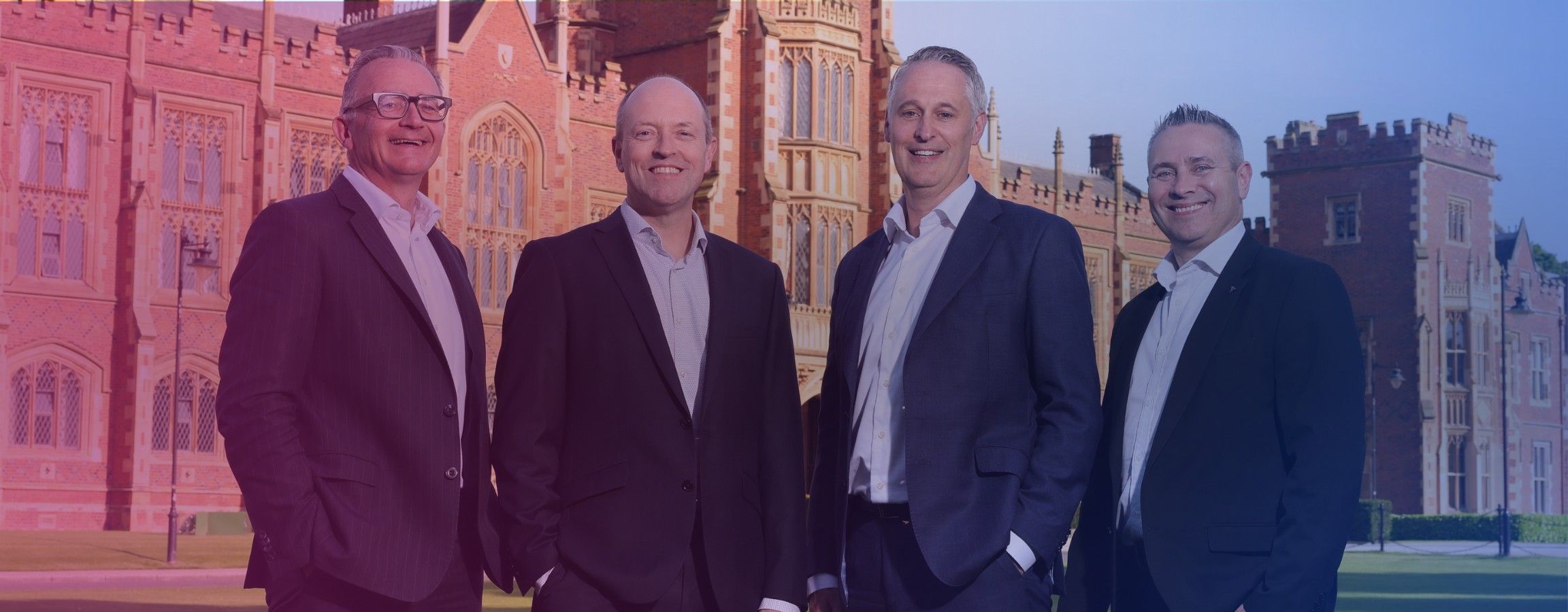 Azets acquires Muldoon; (L-R) Sean Muldoon, Neil Hughes, Raymond Tiffney, Robbie Barr