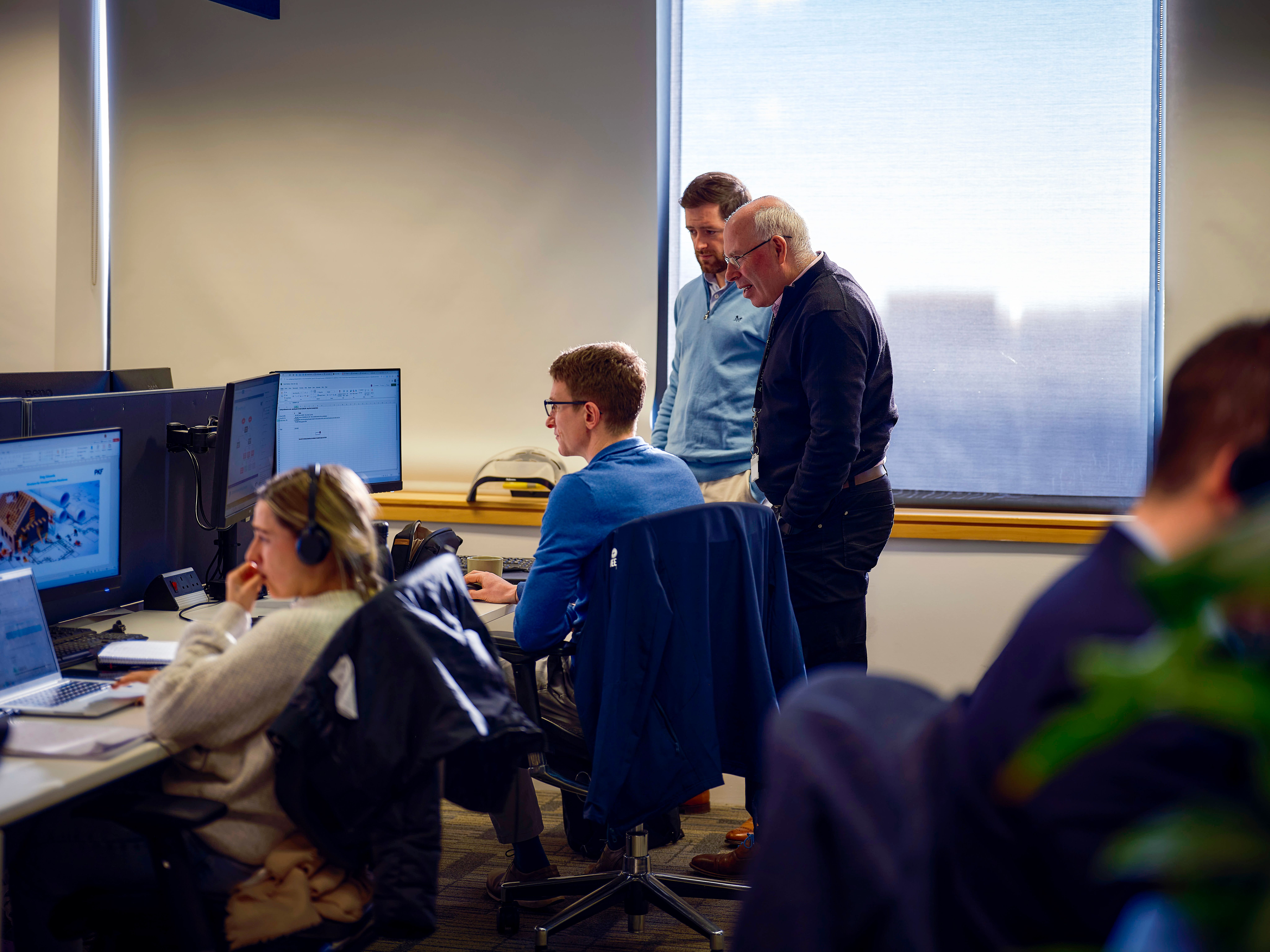 teamwork at Azets Ireland office