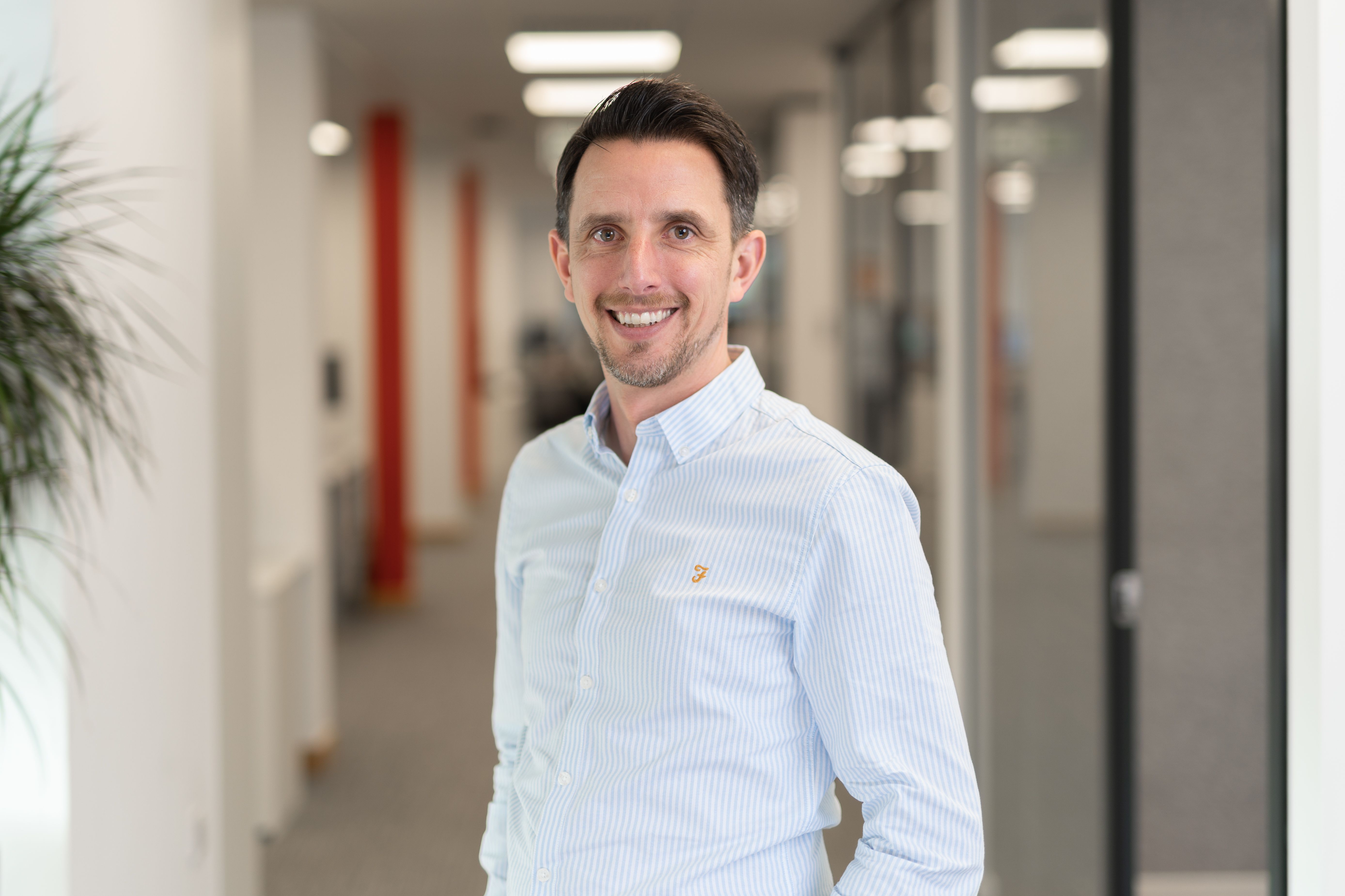 headshot of David Scrivener