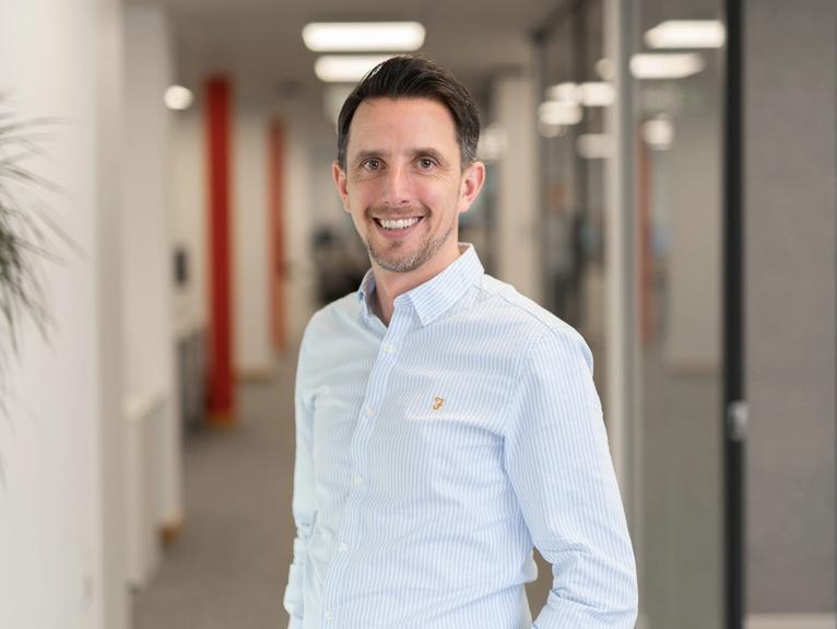 headshot of David Scrivener
