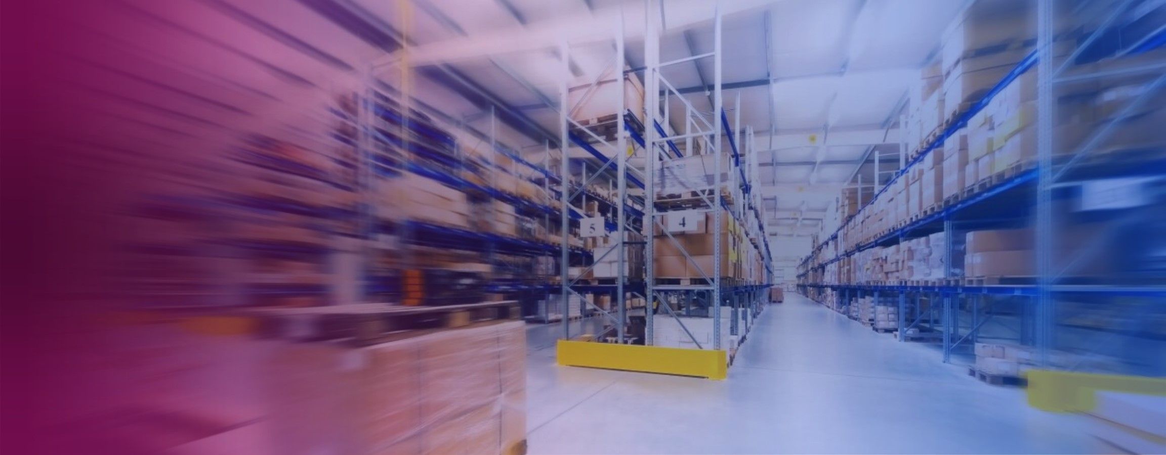 Stock image of a warehouse