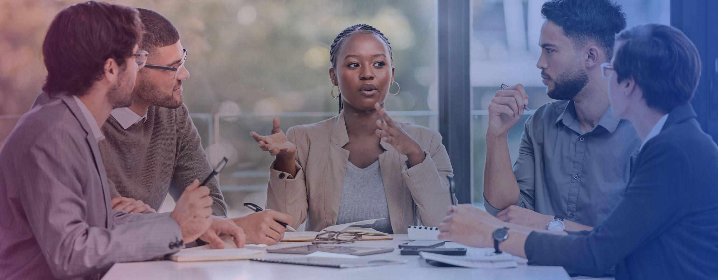 Business corporate meeting