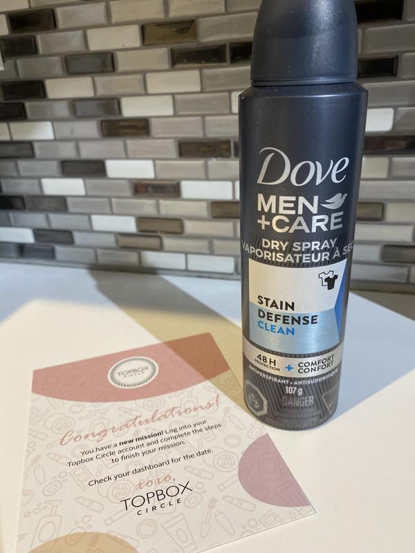 Dove Dry Spray Antiperspirant Clean Comfort - 107 g