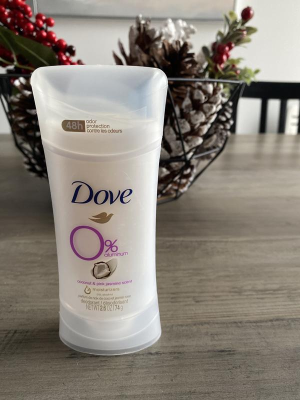 Dove Aluminum Free Deodorant Spray - Coconut & Pink Jasmine