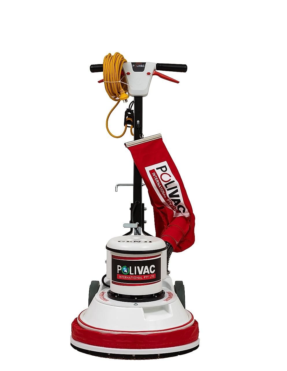 PV25GEN2 Suction Polisher, shown rotating through 360°