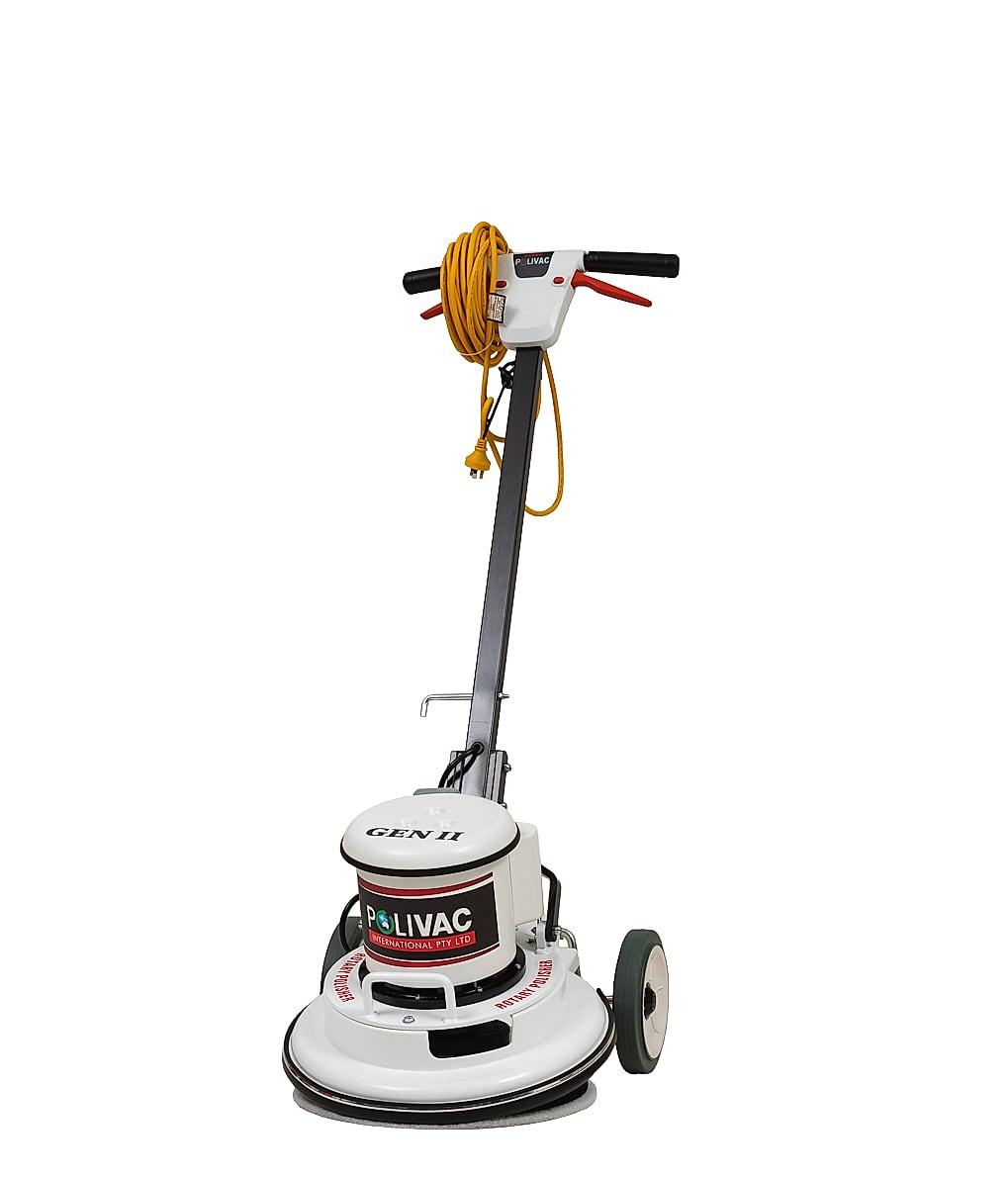 C25 GEN2 Rotary Polisher, shown rotating through 360°