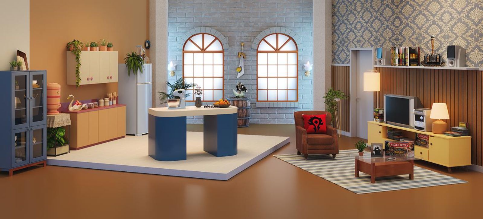 Cenário 3D de World Of Midnight — WARCRAT