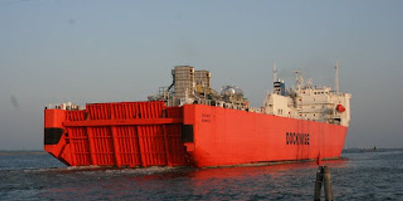 Så er modulen på vei til Norge