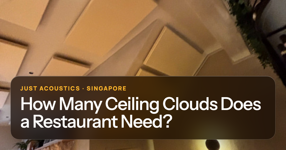 Restaurant with ceiling clouds