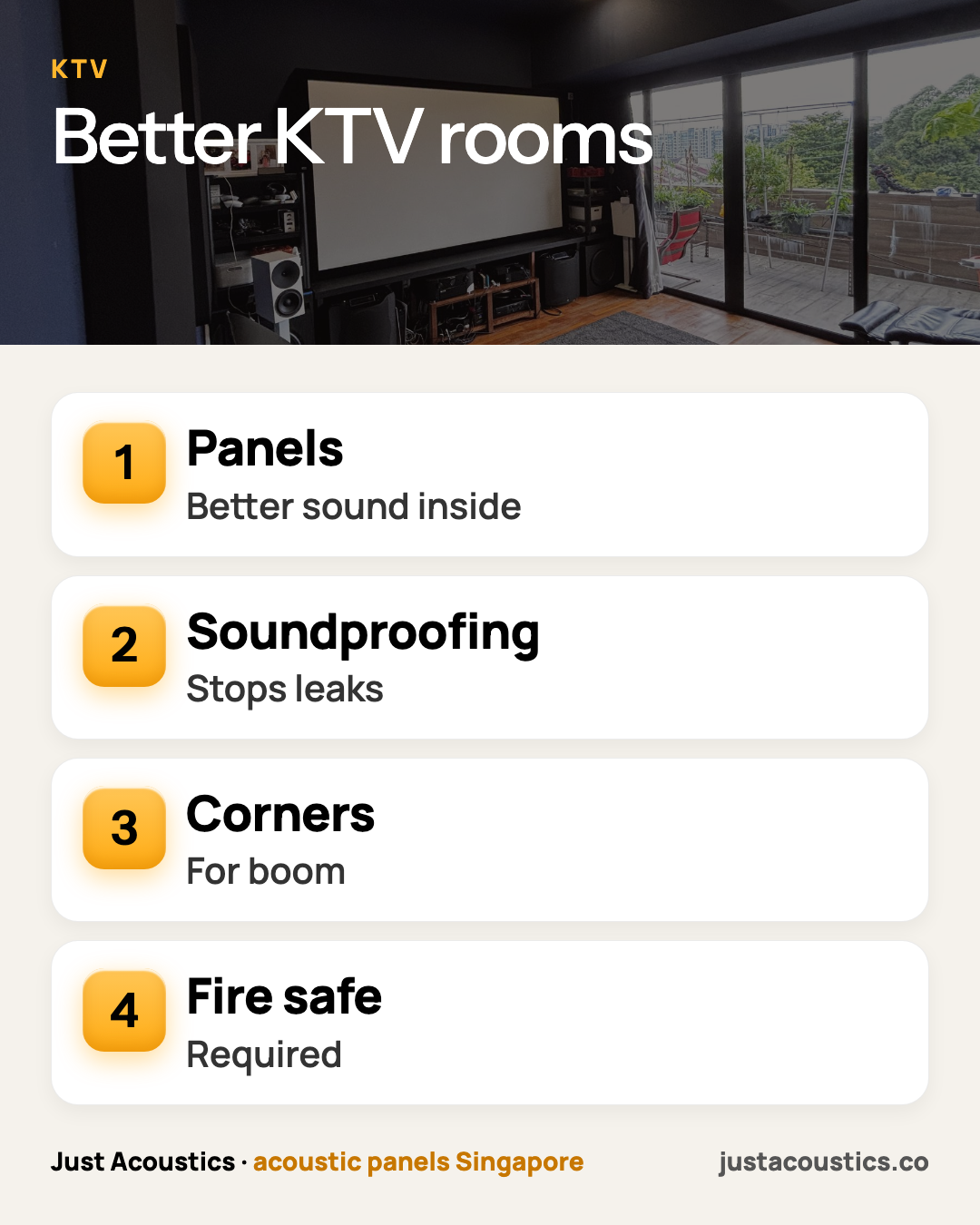 Better KTV rooms infographic
