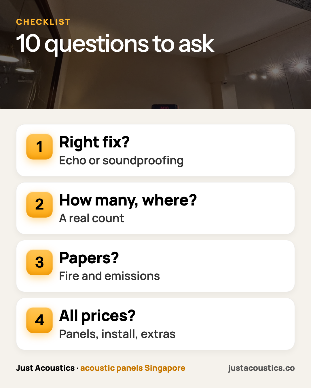 10 questions to ask infographic